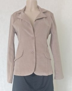 Blazer Acinturado Veludo Cotele -Swany - loja online