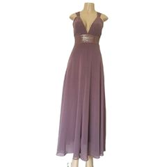 Vestido Nude Longo - Amissima