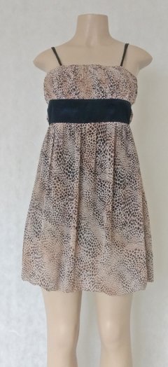 Vestido Mini Animal Print