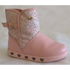 Bota Cano Curto Com Led E Glitter - Pampili