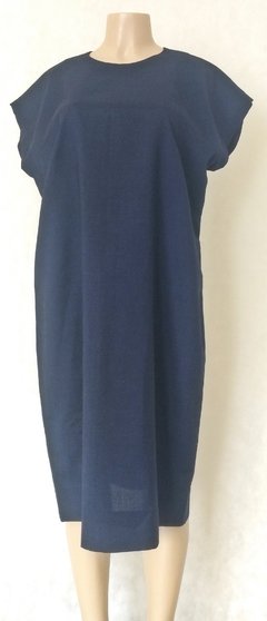 Vestido Rami Azul Marinho