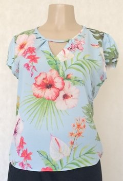 Blusa Estampa Floral - S.J.Lee