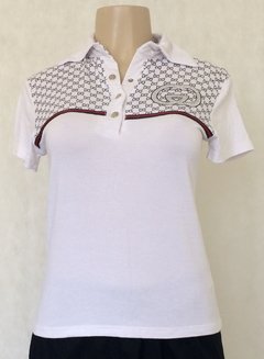 Camisa Polo Branca - Gucci