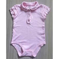 Body Rosa Estilo Polo - Teddy Boom