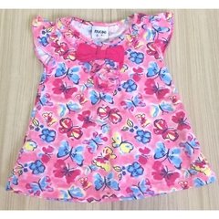 Blusa Estampada Com Laço - Fakini Kids