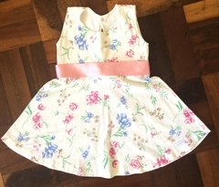 Vestido Cavado Floral - Be Little