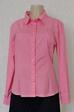 Camisa Acinturada Rosa