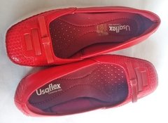 Sapatilha Usaflex Com Laco - Roupas, sapatos e acessórios femininos novos e usados na ROSANA GREEN