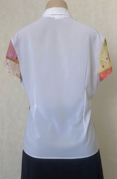 Camisa Estampada Solezia Com Ziper - comprar online