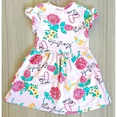 Vestido Floral Com Laço - Brandili - comprar online