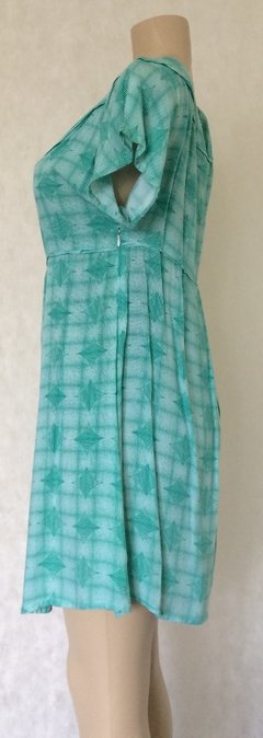 Vestido Verde Transpassado - Hering - Roupas, sapatos e acessórios femininos novos e usados na ROSANA GREEN