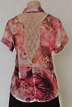 Camisa Com Transparencia Animal Print - Zap Brasil - comprar online