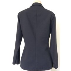 Blazer Alfaiataria Com Detalhe Em Suede - Via Loran - comprar online