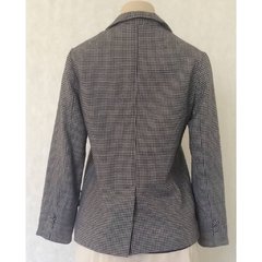 Blazer De Lã Xadrez Pie De Poule - comprar online