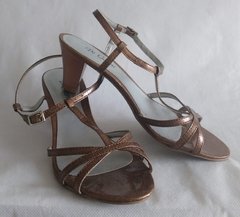Sandalia De Tiras Bronze Di Geani - comprar online