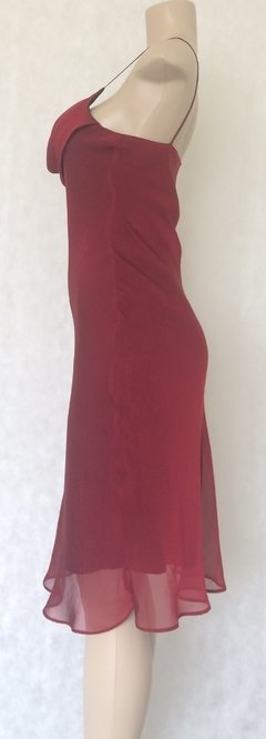 Vestido Vermelho Alças Finas - Material na internet