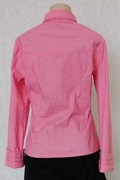 Camisa Acinturada Rosa