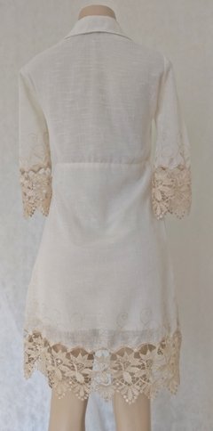 Vestido Linho Rendado- Casuale - comprar online