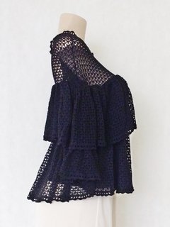 Bata Rendada Tricot - Shoulder na internet