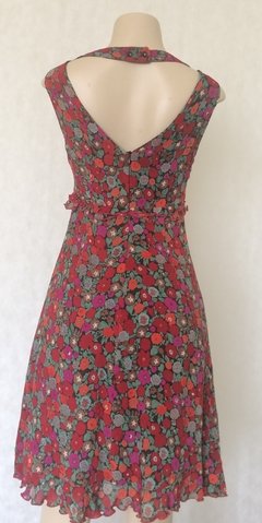 Vestido Estampado Vermelho - Cori - comprar online