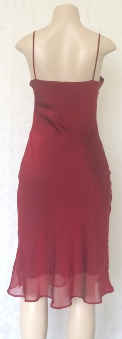 Vestido Vermelho Alças Finas - Material - comprar online