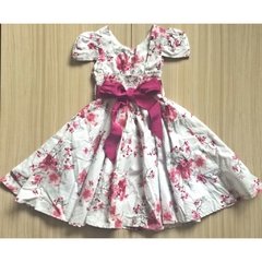 Vestido Estampa Floral Com Bolero - Bonacina E Galdino na internet