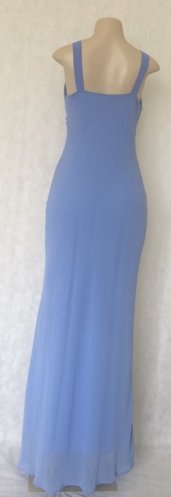 Vestido Azul Longo - Helo Ribeiro - comprar online