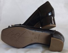 Sapato Marrom Com Presilha - Ricca Shoes Confort na internet
