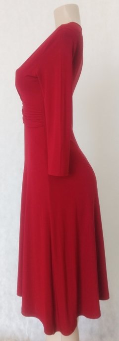 Vestido Transpassado Malha Fria -Del Amo - comprar online