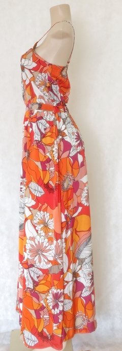 Vestido Longo Estampa Floral - comprar online
