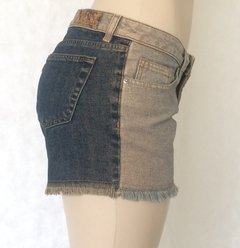 Shorts Jeans Bicolor - Equus - Roupas, sapatos e acessórios femininos novos e usados na ROSANA GREEN