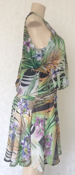 Vestido Estampado Floral - Garhoa - Roupas, sapatos e acessórios femininos novos e usados na ROSANA GREEN