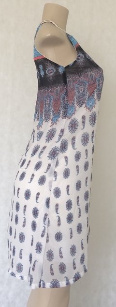 Vestido Trapezio Com Detalhe Em Strass - Roupas, sapatos e acessórios femininos novos e usados na ROSANA GREEN