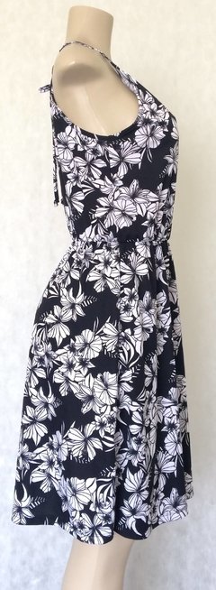 Vestido Estampa Floral Preto - Marguerite - Roupas, sapatos e acessórios femininos novos e usados na ROSANA GREEN