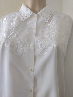 Camisa Branca Rendada - loja online