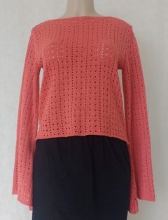 Blusa Tricot Manga Flare