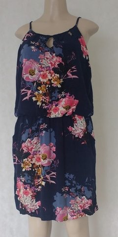 Vestido Floral Viscose