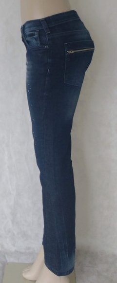 Calça Jeans Reta - M. Officer - Roupas, sapatos e acessórios femininos novos e usados na ROSANA GREEN