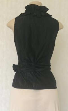 Colete Transpassado Preto - Collection Anees - Roupas, sapatos e acessórios femininos novos e usados na ROSANA GREEN