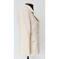 BLAZER ALFAIATARIA CREME - NARARA