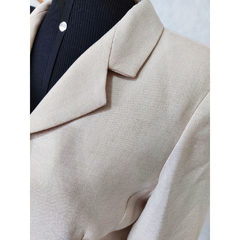 BLAZER ALFAIATARIA CREME - NARARA