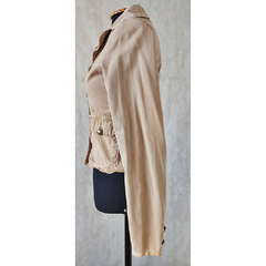 BLAZER NUDE ACINTURADO - DISPARATE