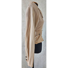 BLAZER NUDE ACINTURADO - DISPARATE