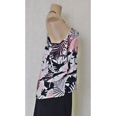 BLUSA AMPLA COM FIVELA - SHOULDER