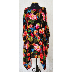 BLUSA AMPLA ESTAMPA FLORAL