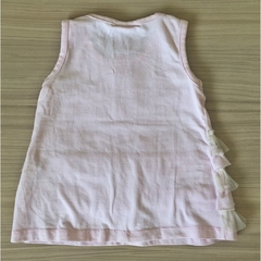 Blusa Cavada Rosa Com Babado - Kiki Xodo - comprar online