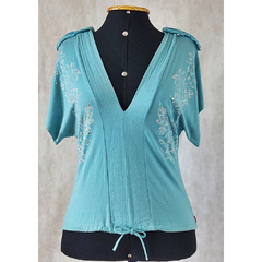 BLUSA COM LANTEJOULAS - MONIKA KEN