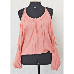 BLUSA COM MANGA MORCEGO - SHOULDER