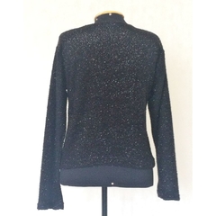 Blusa Malha Tricot Com Fios Metalizados - Passione - comprar online