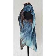 BLUSA REGATA EM CREPE TIE DYE - ROMAN